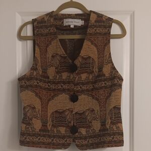 Howard Wolf Women's Elephant Print Vest